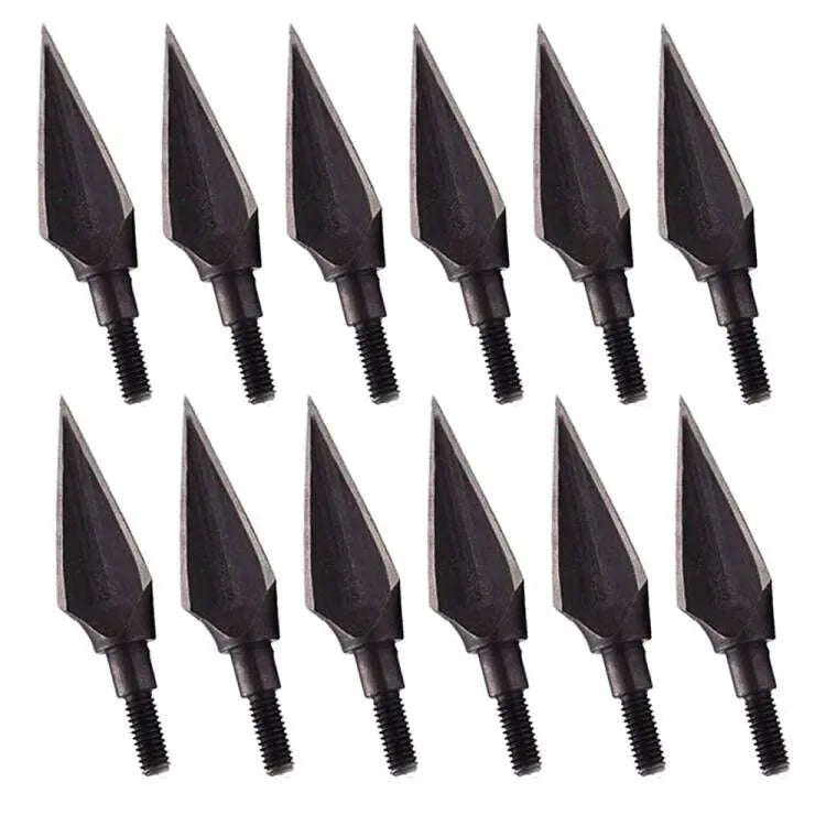 3/6/12PCS 100Gr Hunting Arrow Tips Compound Recurve bow Classical Tradition Broadheads