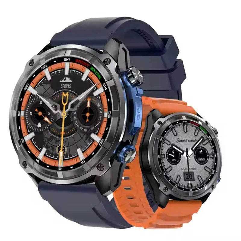 DT G1 Military Smart Watch GPS Track Compass Altimeter Bluetooth Calling 860mAh Battery DTG1 Men Outdoor Sports SmartWatch