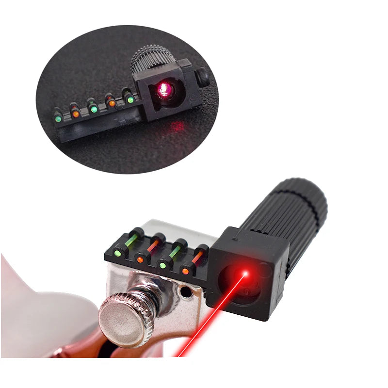 1PCS Slingshot Accessories Laser Calibration Instrument Locator Infrared Laser Light Laser Aim Red/Blue Laser Sight