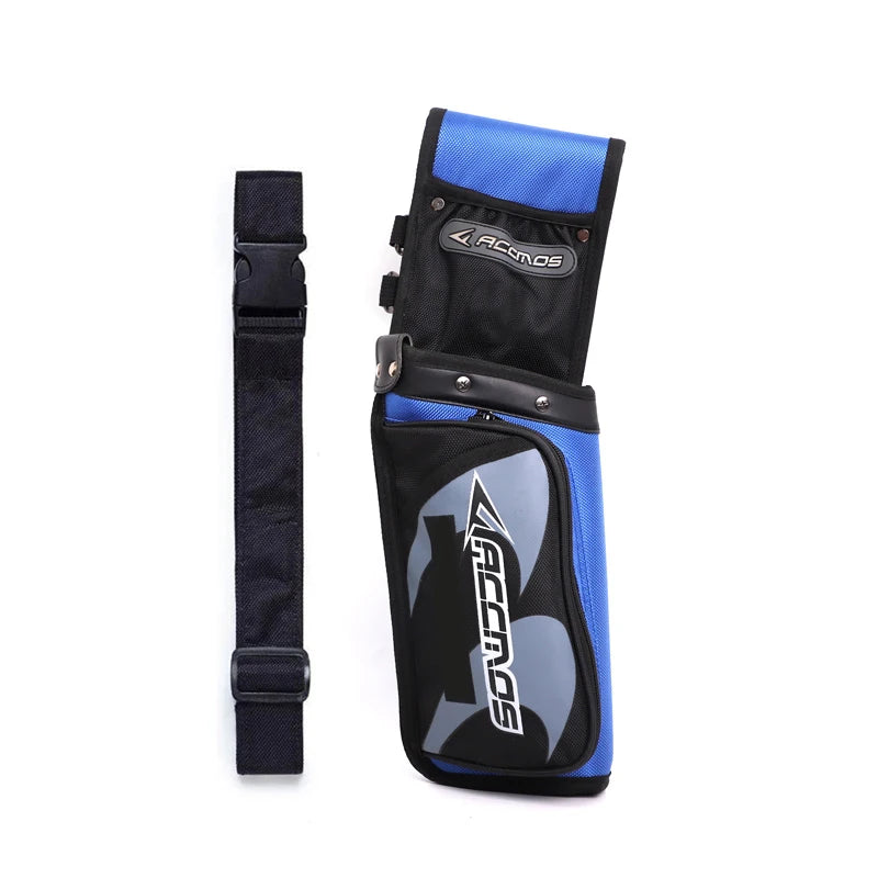 ACC Archery Arrow Quiver Bow Bag Holder Recurve Compound Bow Arrow Hunting Release Hold Pounch Arrow Strap Reverse Hold 7color