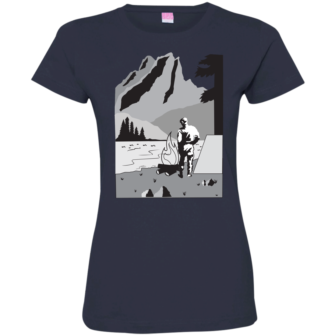 3516 LAT Ladies' Fine Jersey T-Shirt C1