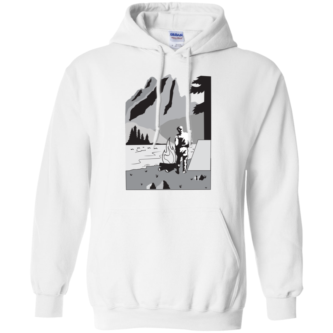 G185 Gildan Pullover Hoodie 8 oz. C1