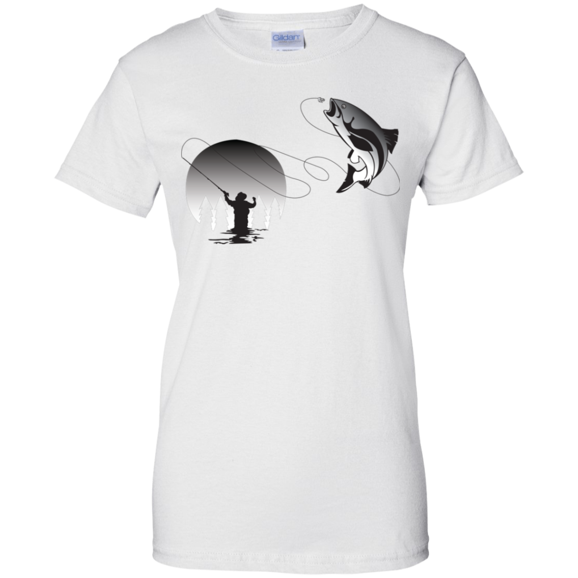 G200L Gildan Ladies' 100% Cotton T-Shirt F1