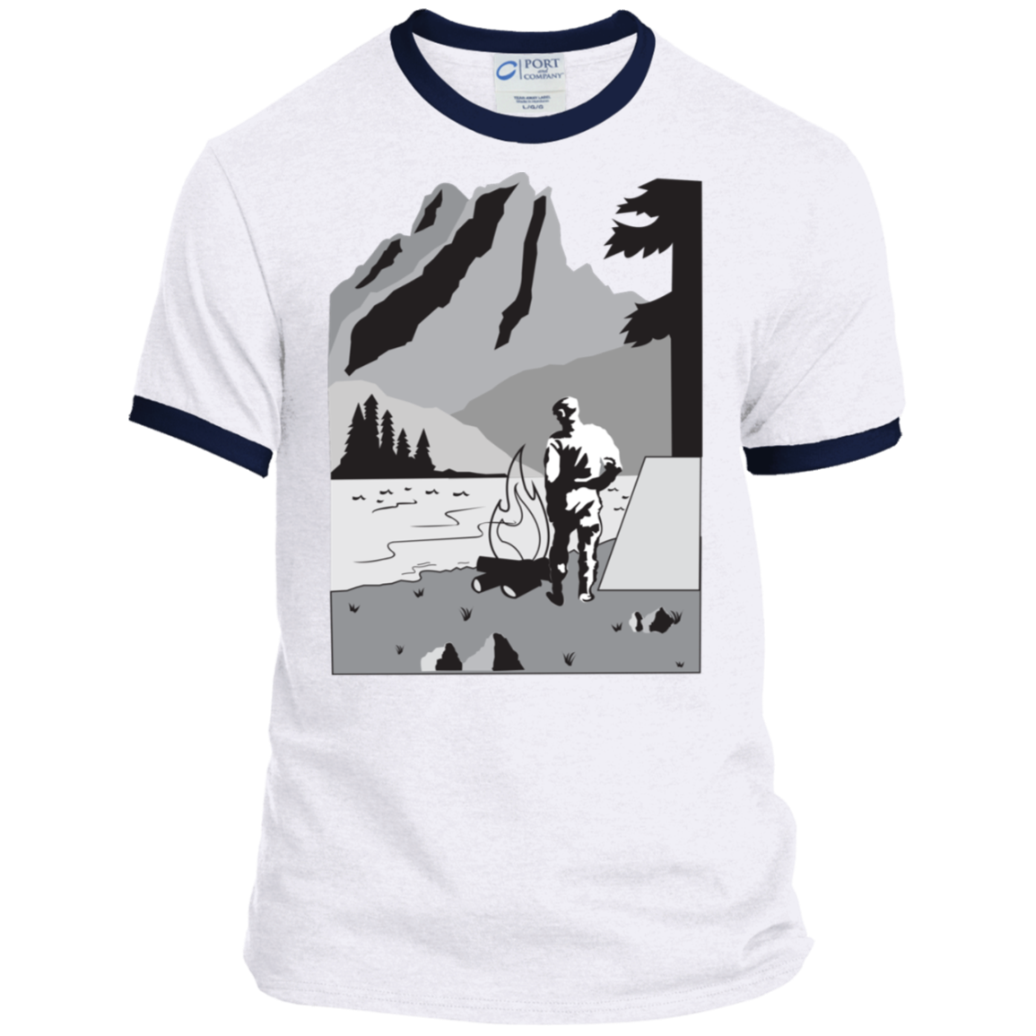 PC54R Port & Co. Ringer Tee C1