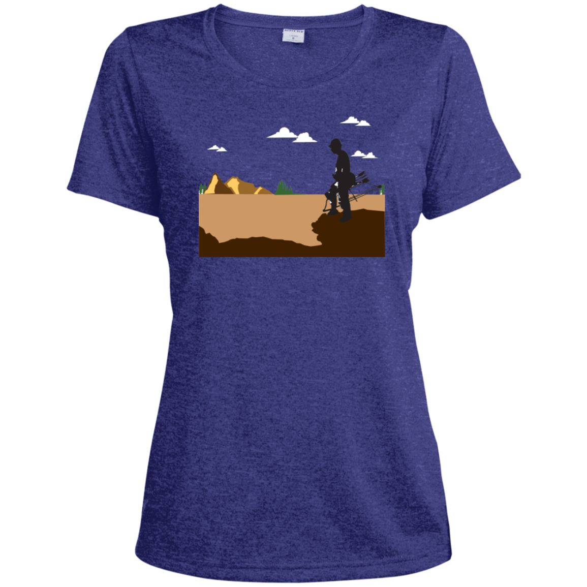 LST360 Sport-Tek Ladies' Heather Dri-Fit Moisture-Wicking T-Shirt