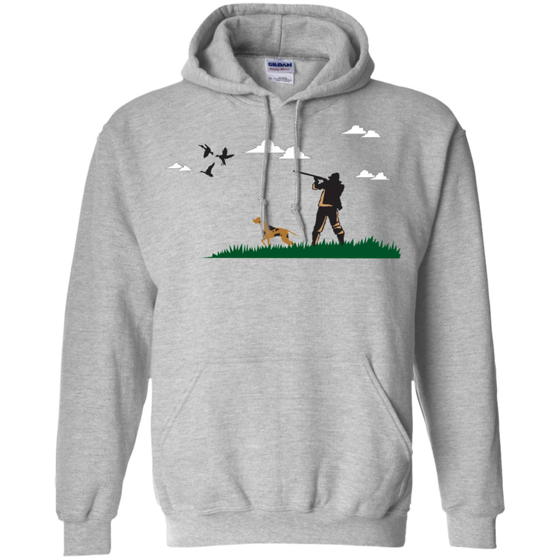 G185 Gildan Pullover Hoodie 8 oz. H2