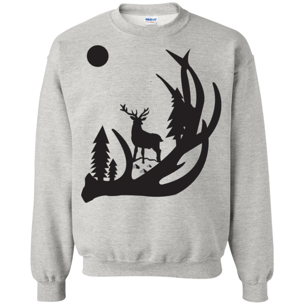 G180 Gildan Crewneck Pullover Sweatshirt  8 oz. H1