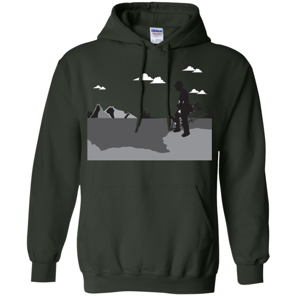 G185 Gildan Pullover Hoodie 8 oz. A2