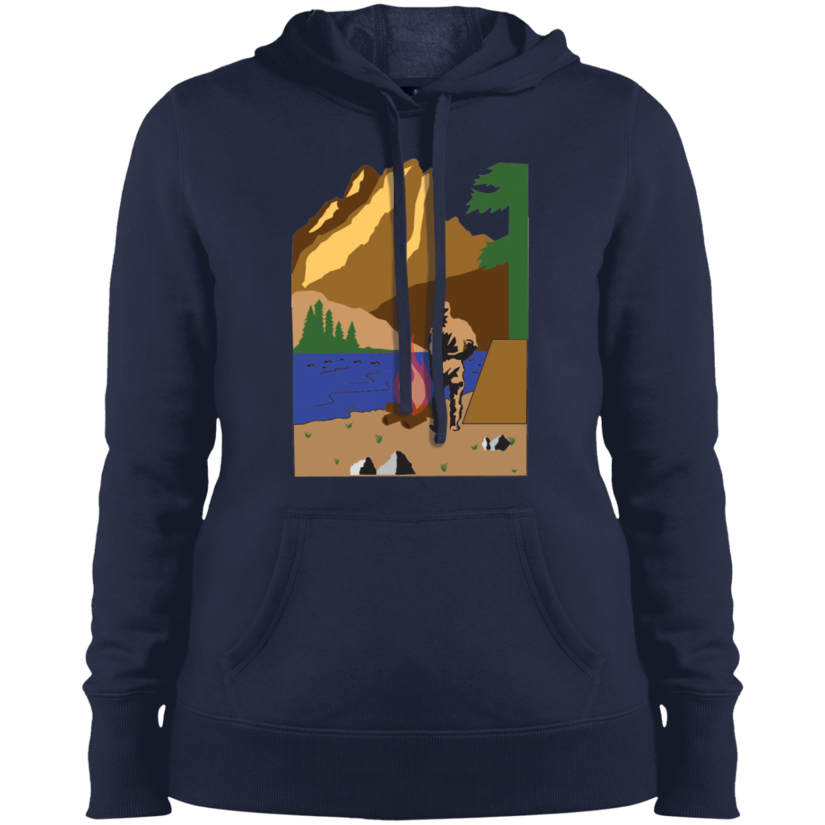 LST254 Sport-Tek Ladies' Pullover Hooded Sweatshirt