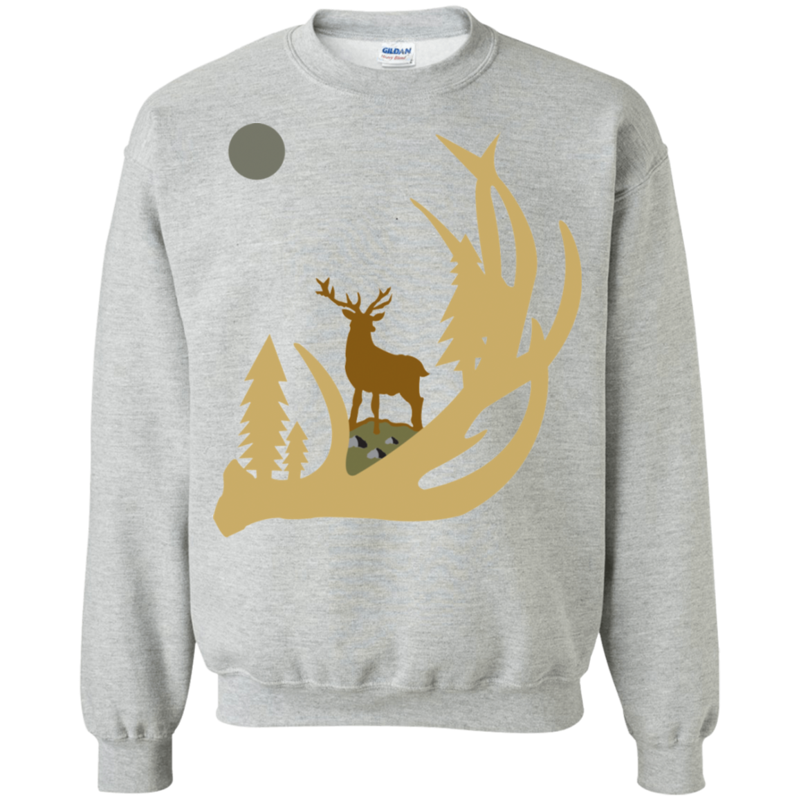 G180 Gildan Crewneck Pullover Sweatshirt  8 oz. H1