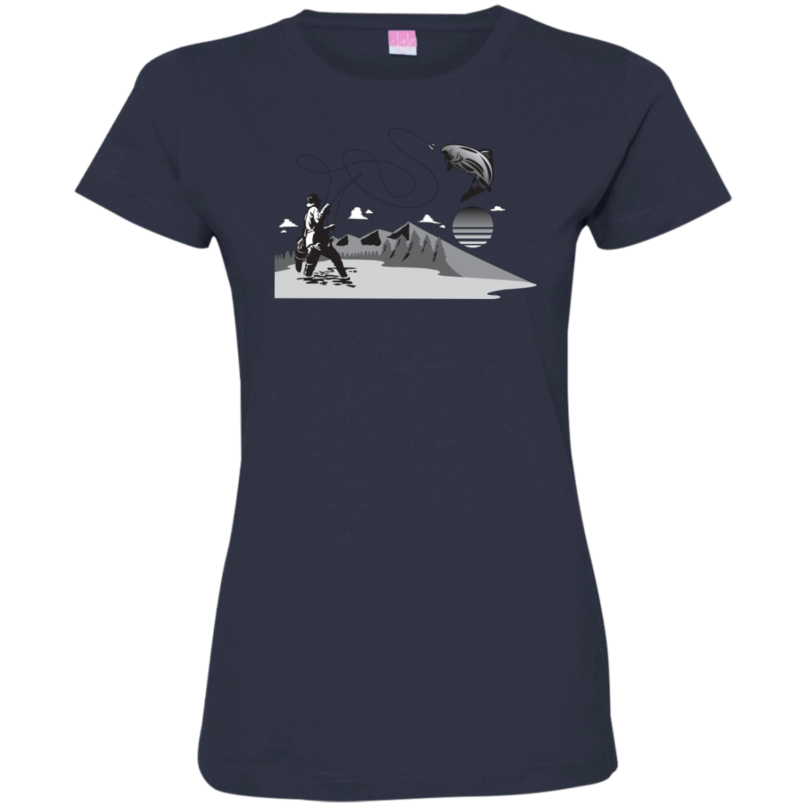 3516 LAT Ladies' Fine Jersey T-Shirt F2