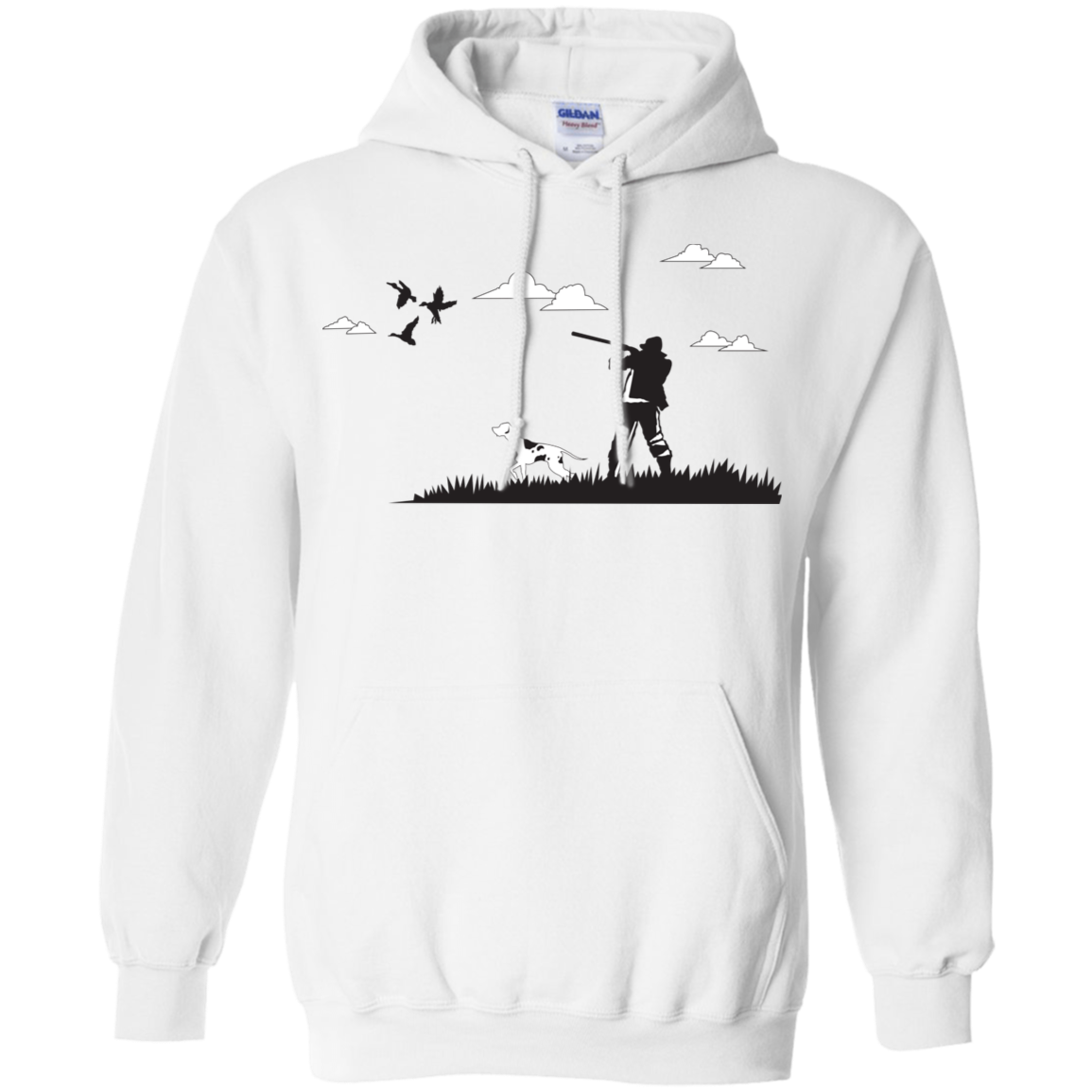G185 Gildan Pullover Hoodie 8 oz. H2
