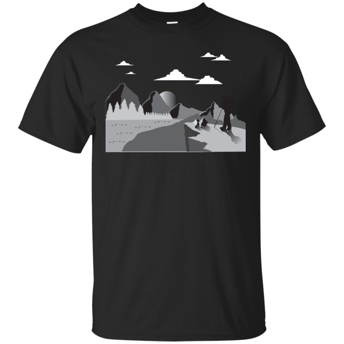 G200 Gildan Ultra Cotton T-Shirt Hiking