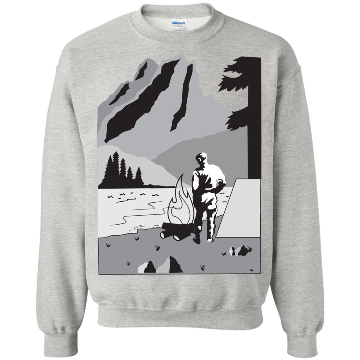 G180 Gildan Crewneck Pullover Sweatshirt  8 oz. C1