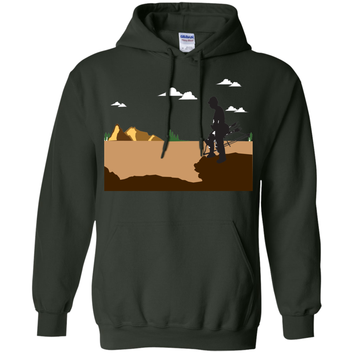 G185 Gildan Pullover Hoodie 8 oz. A2