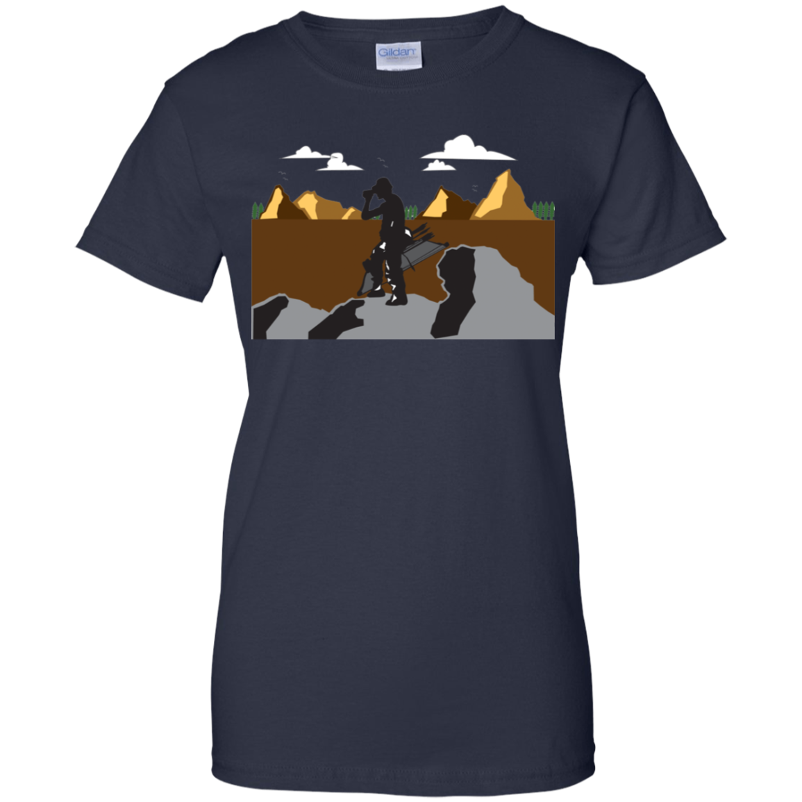 G200L Gildan Ladies' 100% Cotton T-Shirt A1