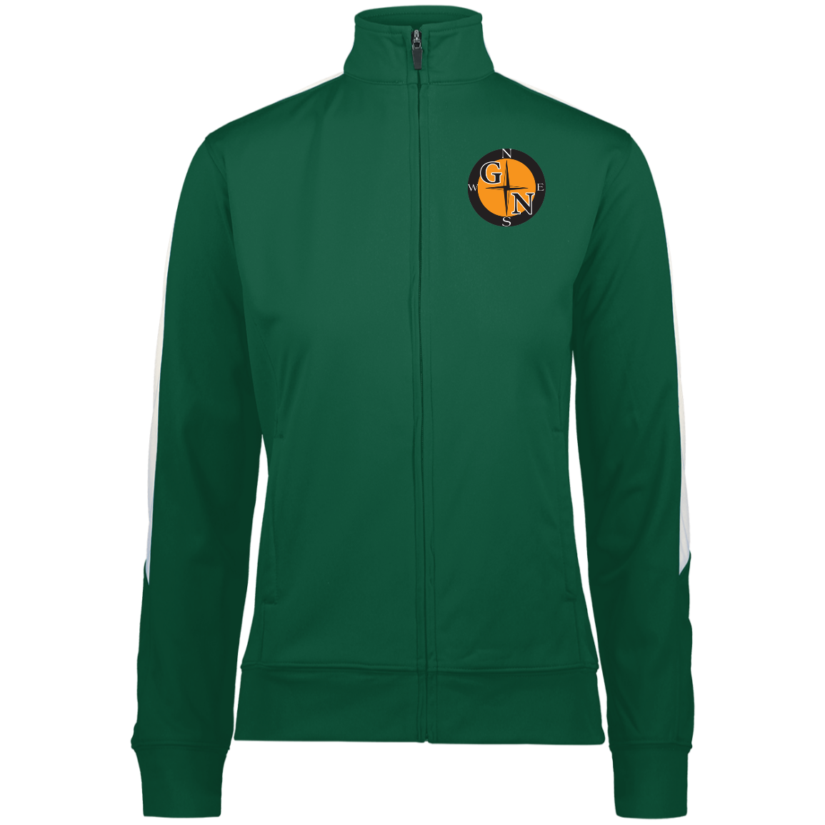 4397 Augusta Ladies' Performance Colorblock Full Zip L3