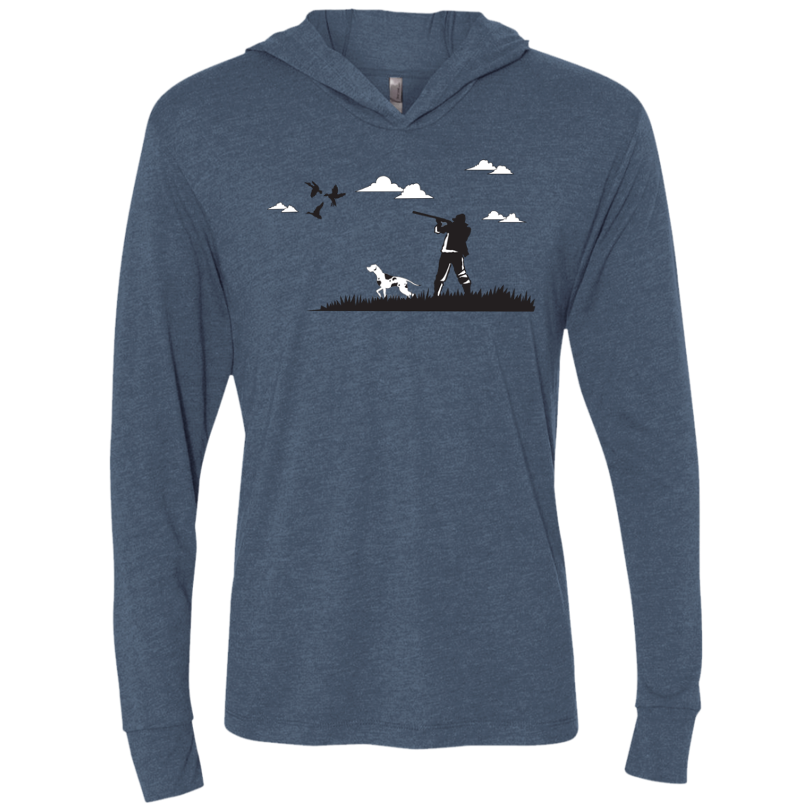 NL6021 Next Level Unisex Triblend LS Hooded T-Shirt H2