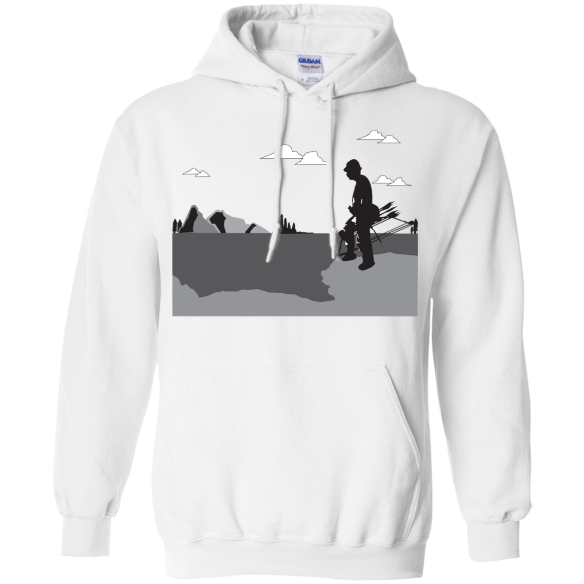 G185 Gildan Pullover Hoodie 8 oz. A2