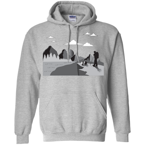 G185 Gildan Pullover Hoodie 8 oz. Hiking