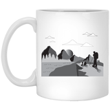 XP8434 11 oz. White Mug Hiking