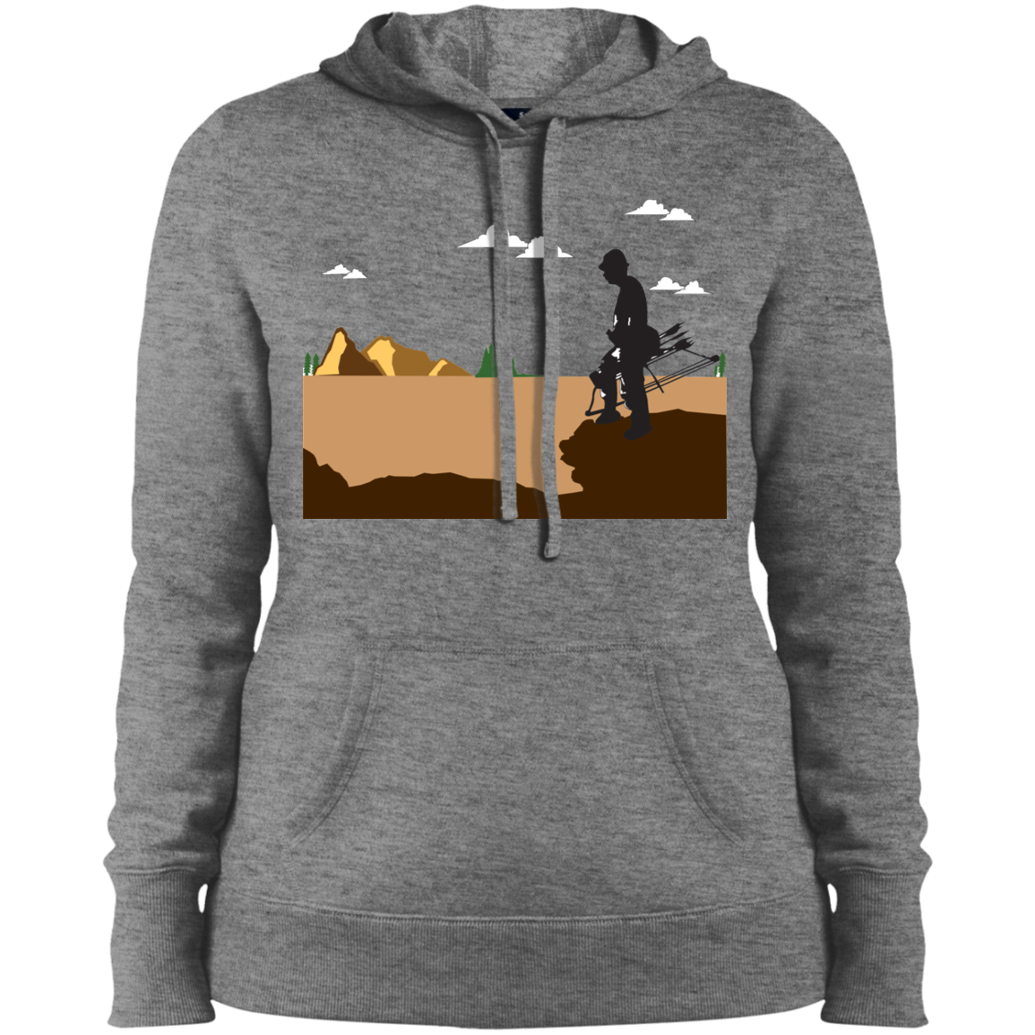 LST254 Sport-Tek Ladies' Pullover Hooded Sweatshirt