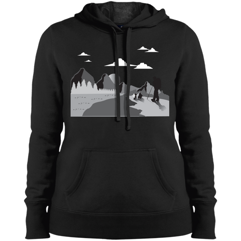 LST254 Sport-Tek Ladies' Pullover Hooded Sweatshirt Hiking