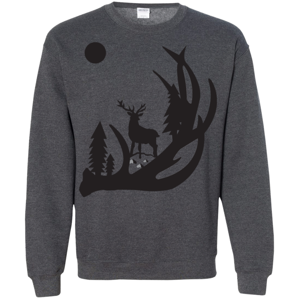 G180 Gildan Crewneck Pullover Sweatshirt  8 oz. H1