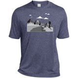 ST360 Sport-Tek Heather Dri-Fit Moisture-Wicking T-Shirt Hiking