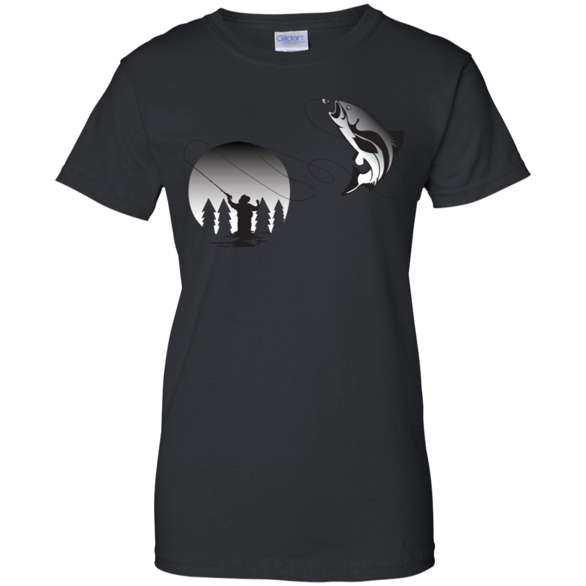 G200L Gildan Ladies' 100% Cotton T-Shirt F1