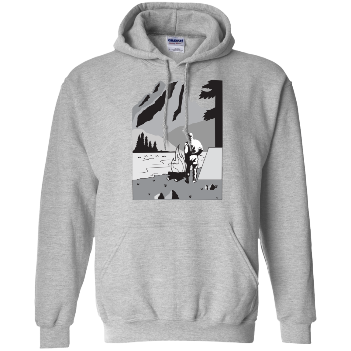 G185 Gildan Pullover Hoodie 8 oz. C1