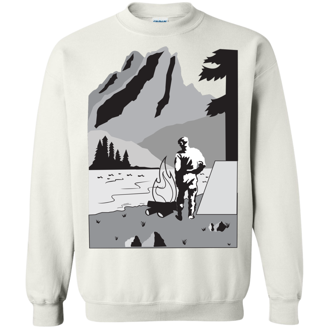G180 Gildan Crewneck Pullover Sweatshirt  8 oz. C1