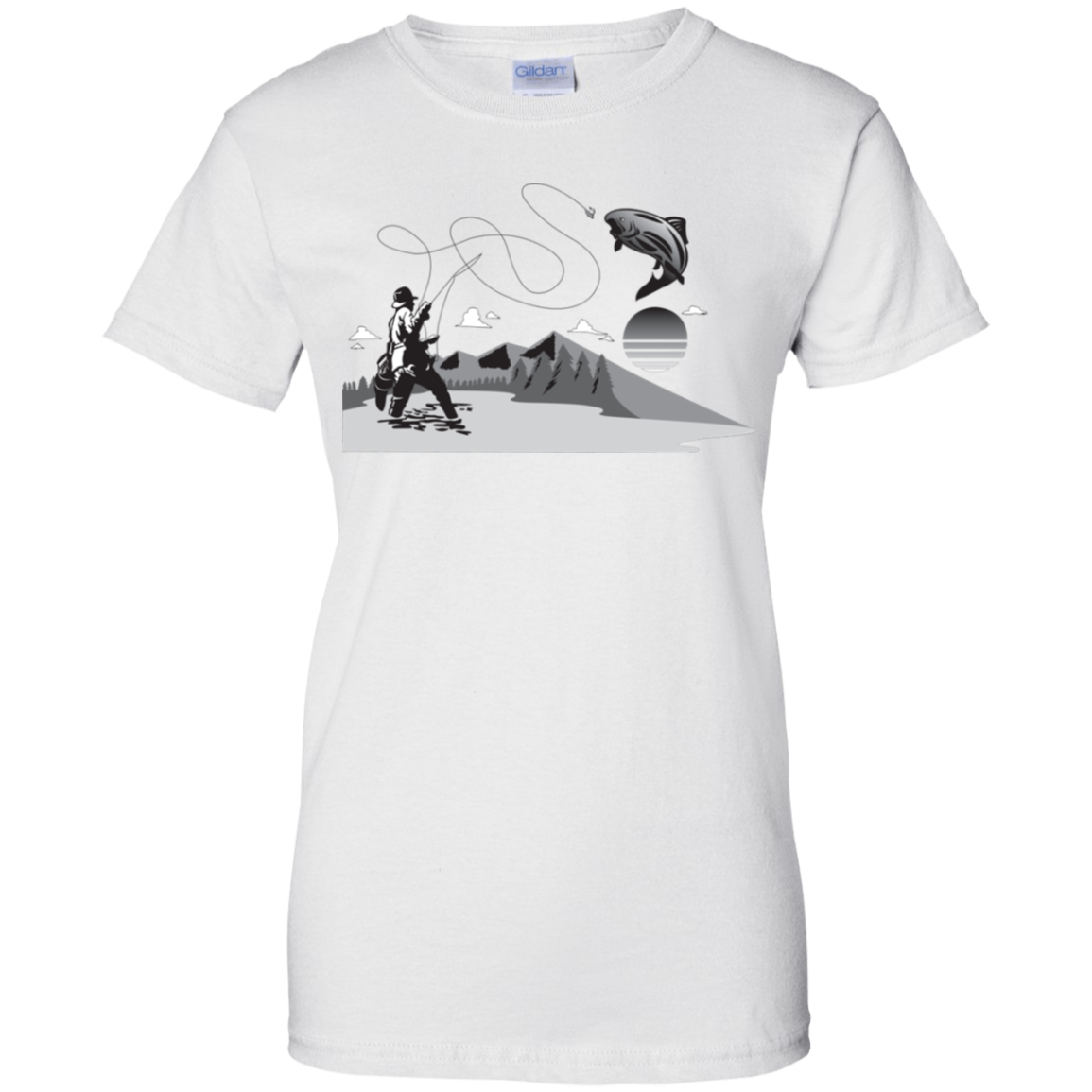 G200L Gildan Ladies' 100% Cotton T-Shirt F2