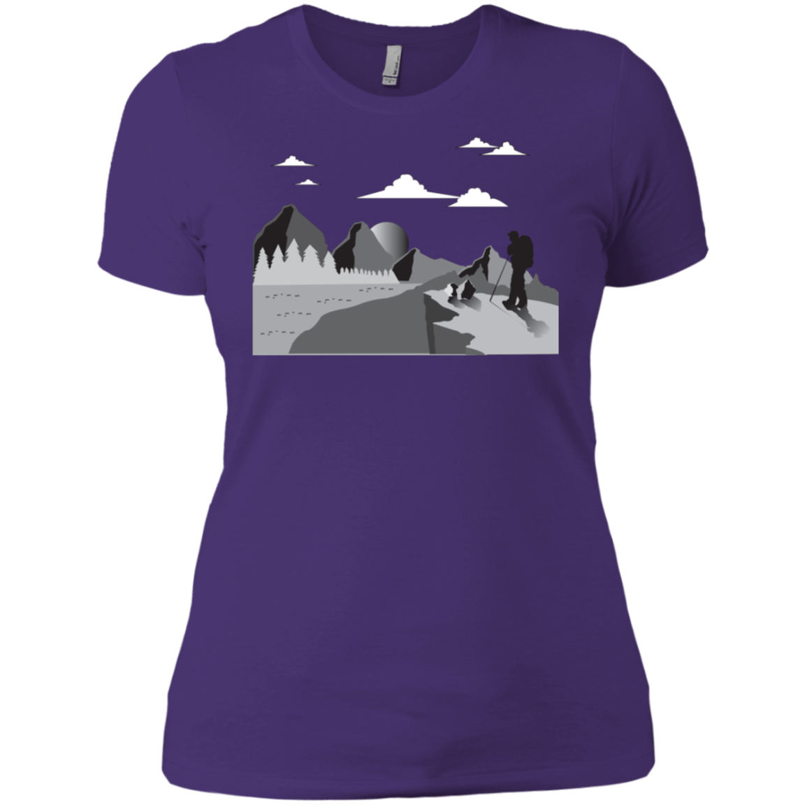 NL3900 Next Level Ladies' Boyfriend T-Shirt Hiking