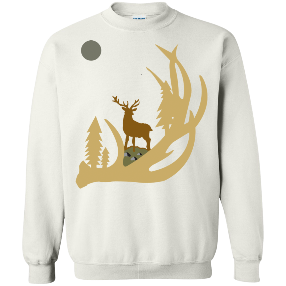 G180 Gildan Crewneck Pullover Sweatshirt  8 oz. H1