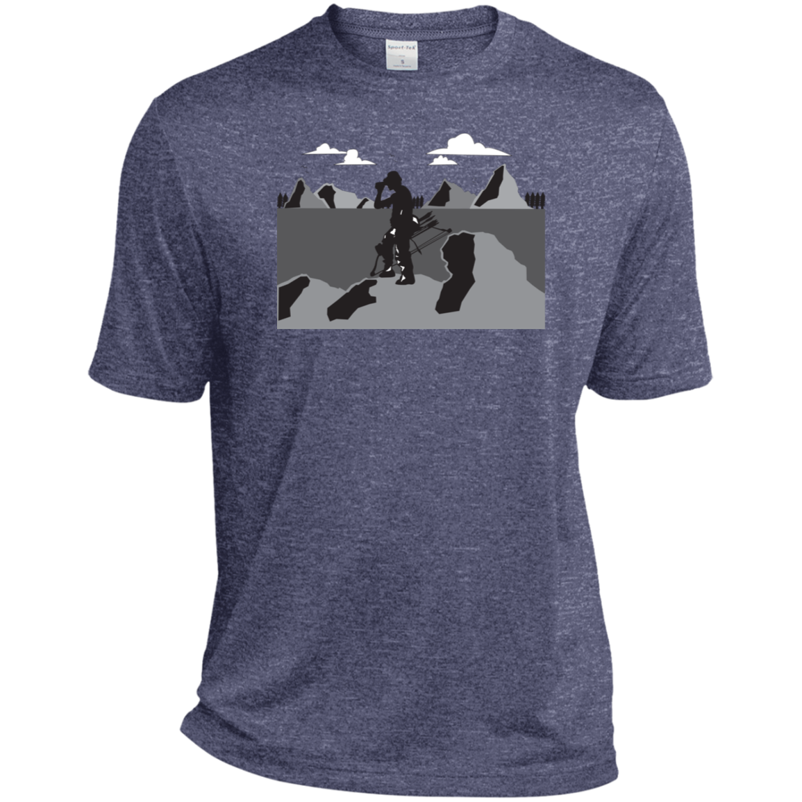 ST360 Sport-Tek Heather Dri-Fit Moisture-Wicking T-Shirt A1