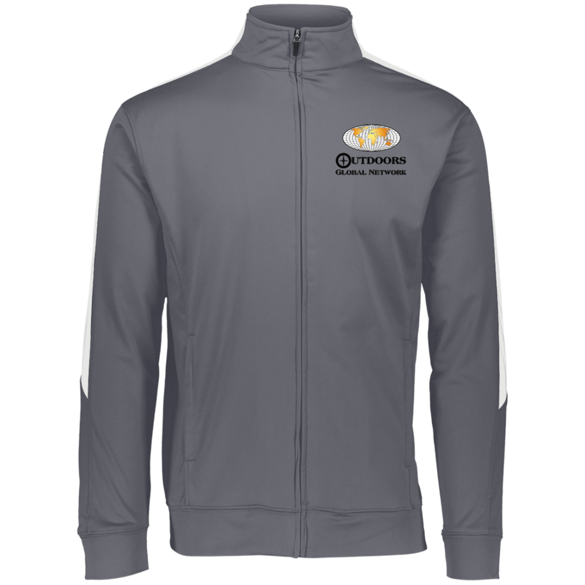 4396 Augusta Youth Performance Colorblock Full Zip L2