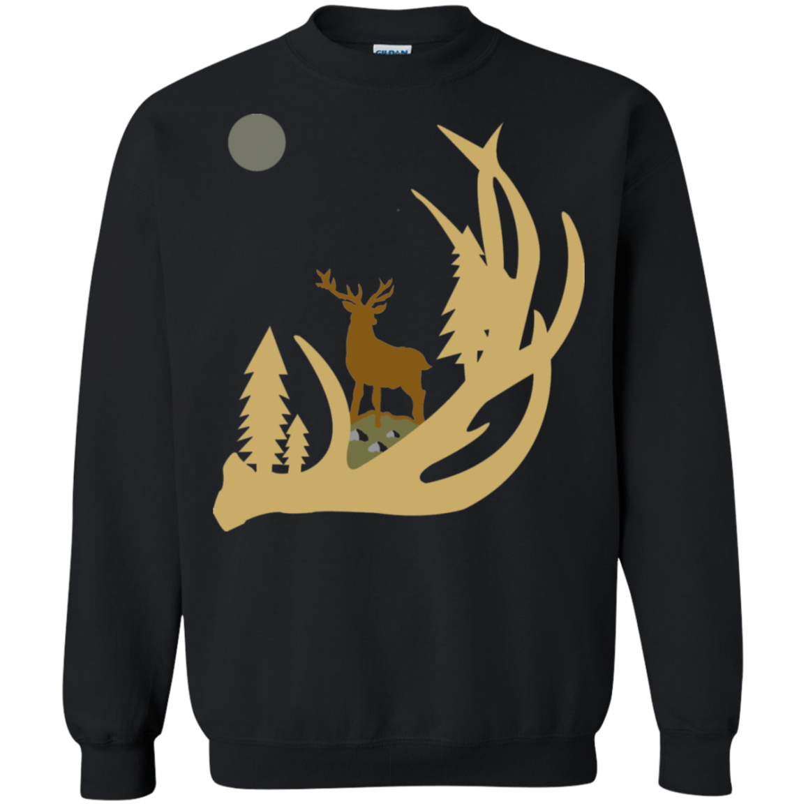 G180 Gildan Crewneck Pullover Sweatshirt  8 oz. H1