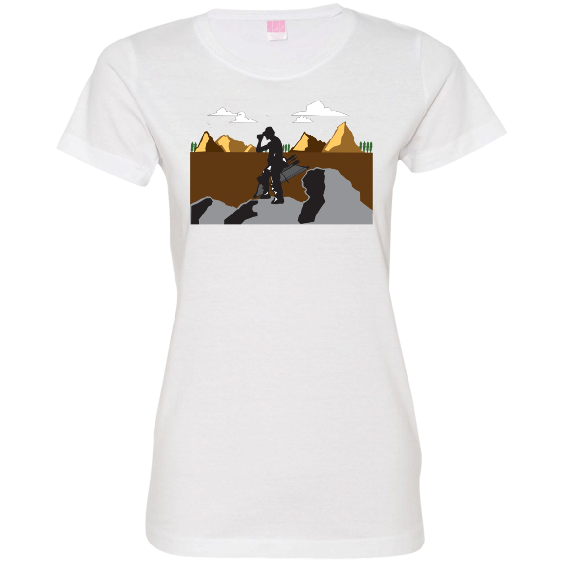 3516 LAT Ladies' Fine Jersey T-Shirt A1