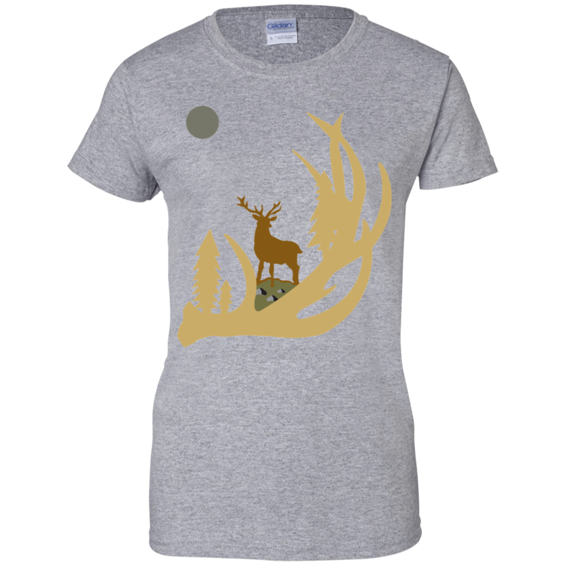 G200L Gildan Ladies' 100% Cotton T-Shirt