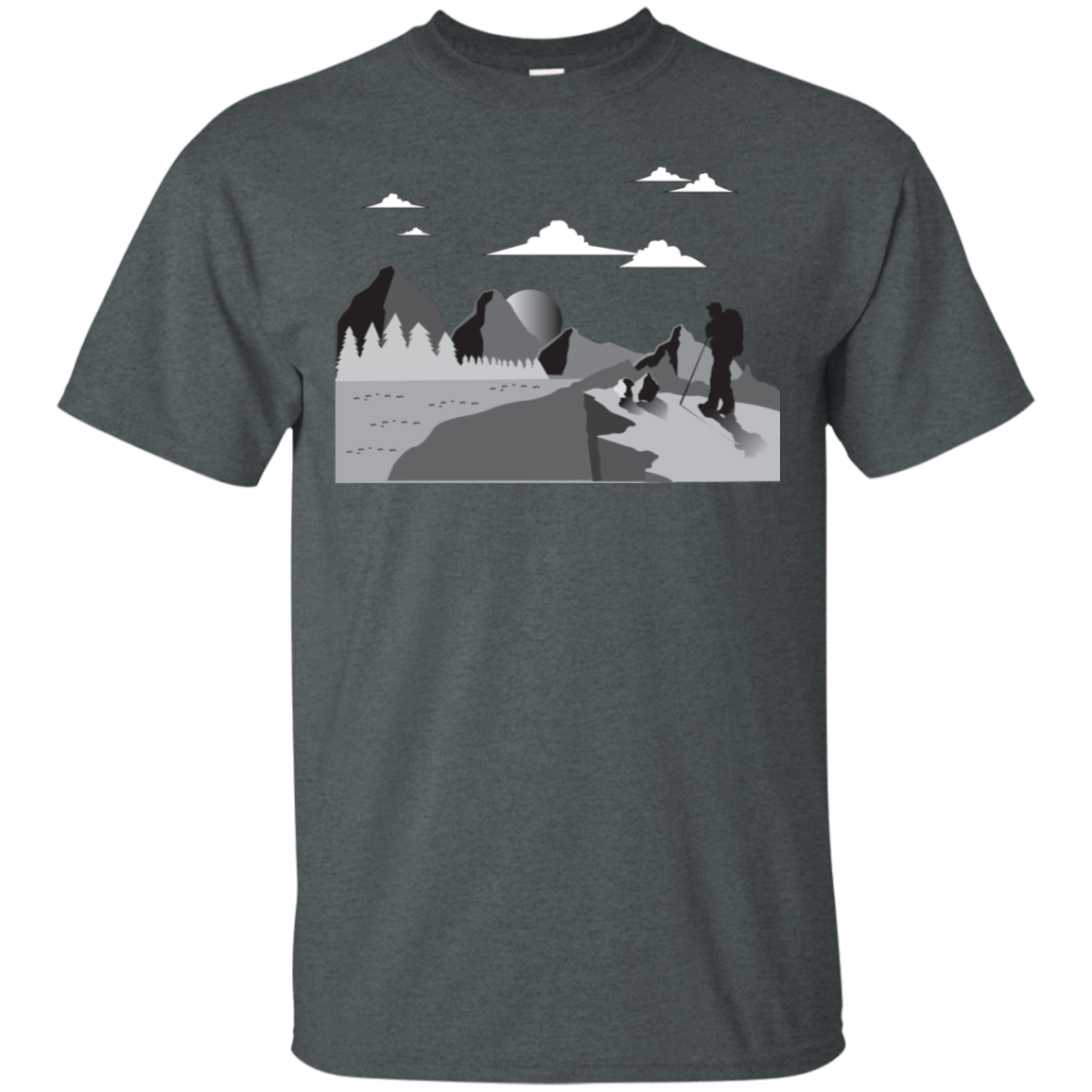G200 Gildan Ultra Cotton T-Shirt Hiking