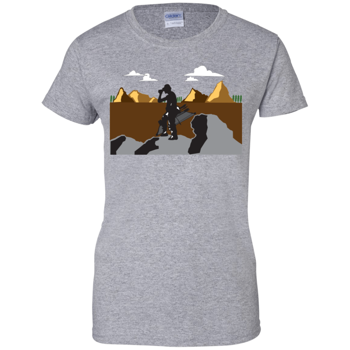 G200L Gildan Ladies' 100% Cotton T-Shirt A1