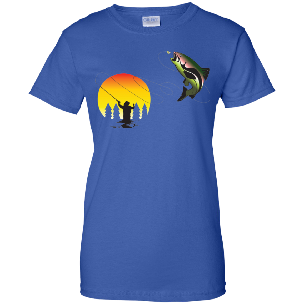 G200L Gildan Ladies' 100% Cotton T-Shirt F1