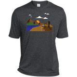 ST360 Sport-Tek Heather Dri-Fit Moisture-Wicking T-Shirt Hiking