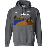 G185 Gildan Pullover Hoodie 8 oz. Hiking