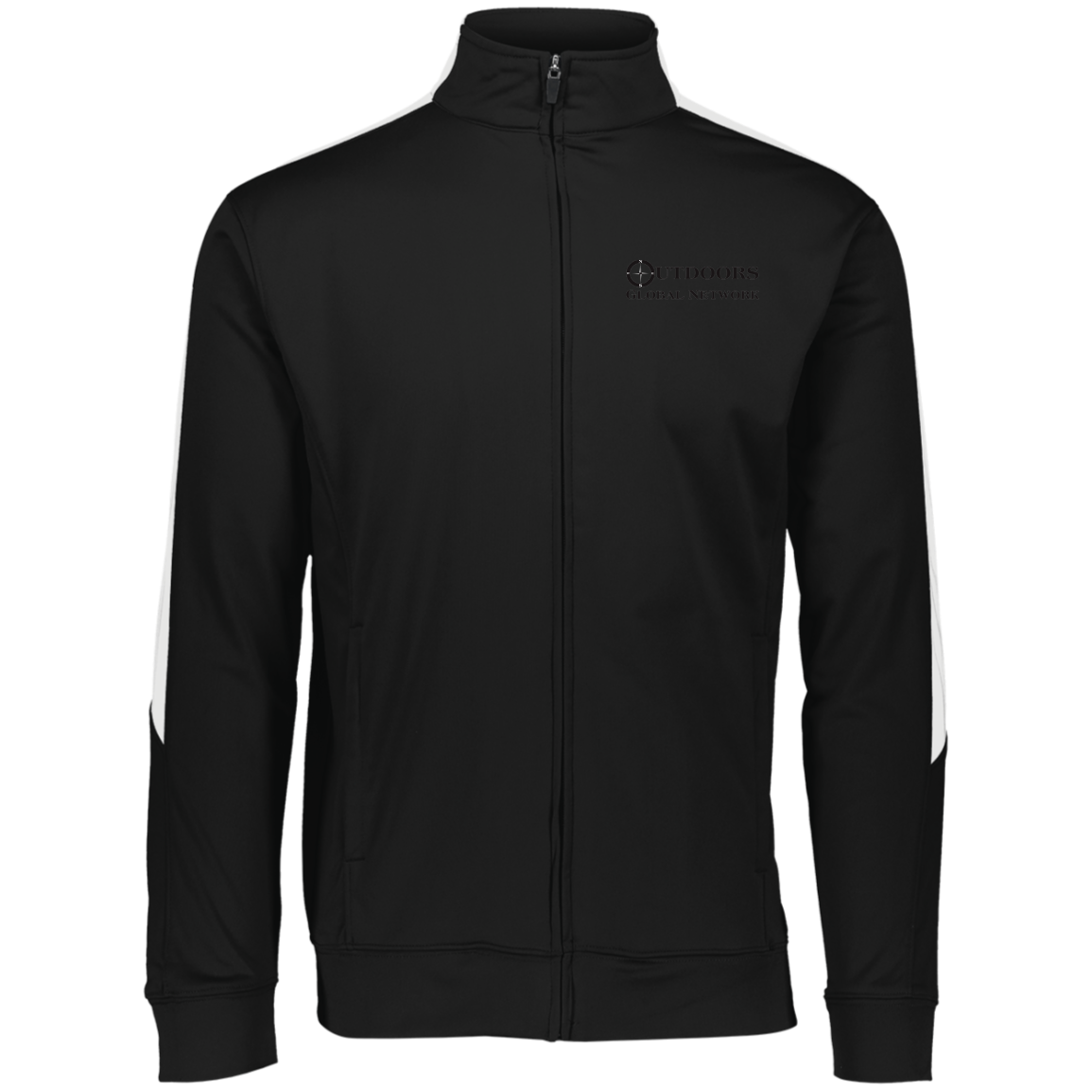 4396 Augusta Youth Performance Colorblock Full Zip L1