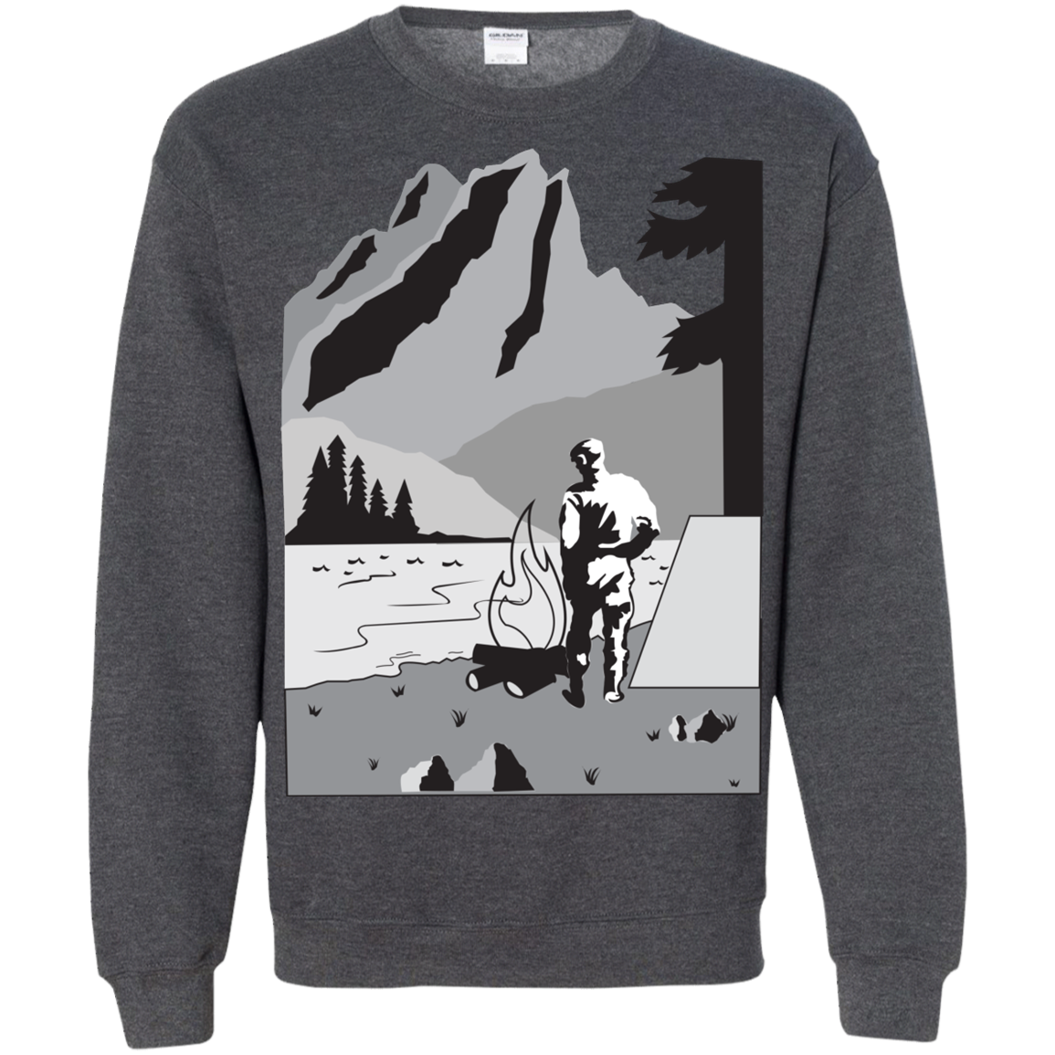 G180 Gildan Crewneck Pullover Sweatshirt  8 oz. C1