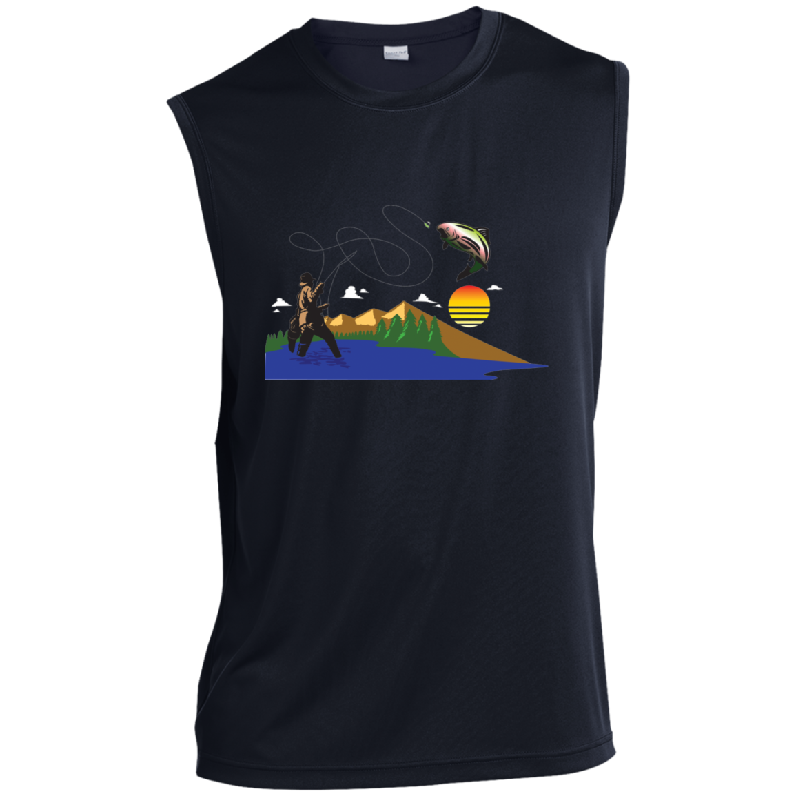 ST352 Sport-Tek Sleeveless Performance T-Shirt F2