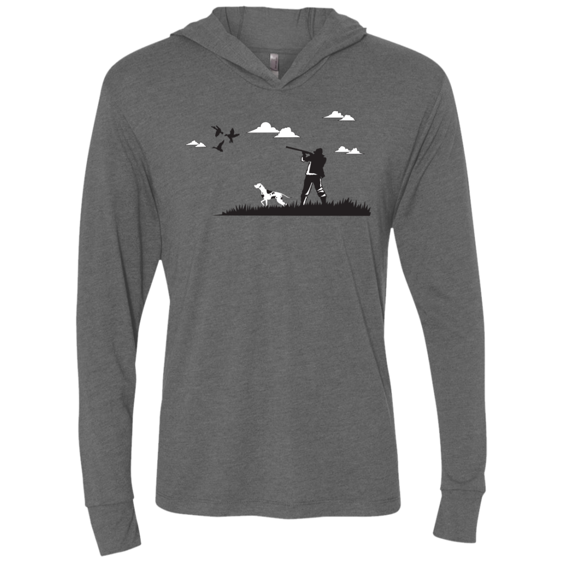 NL6021 Next Level Unisex Triblend LS Hooded T-Shirt H2