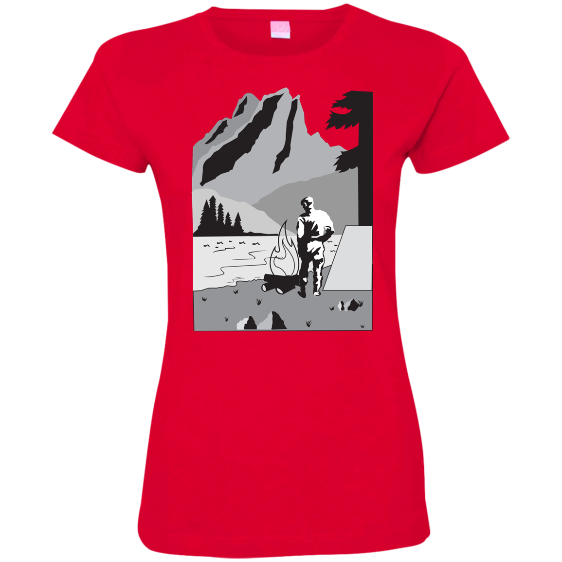 3516 LAT Ladies' Fine Jersey T-Shirt C1